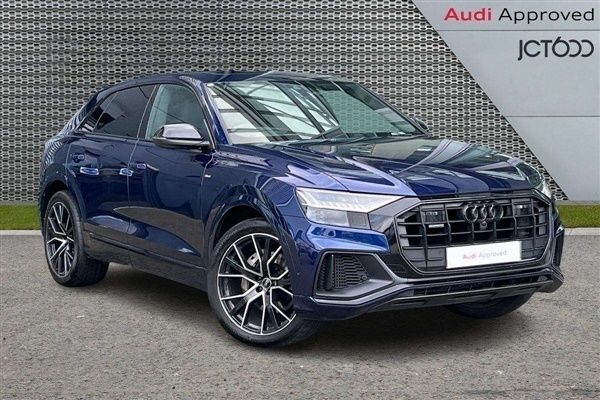 Blue Used 2022 Audi Q8 Comfort SUV | £55,000 (Expensive) - Image 1/4