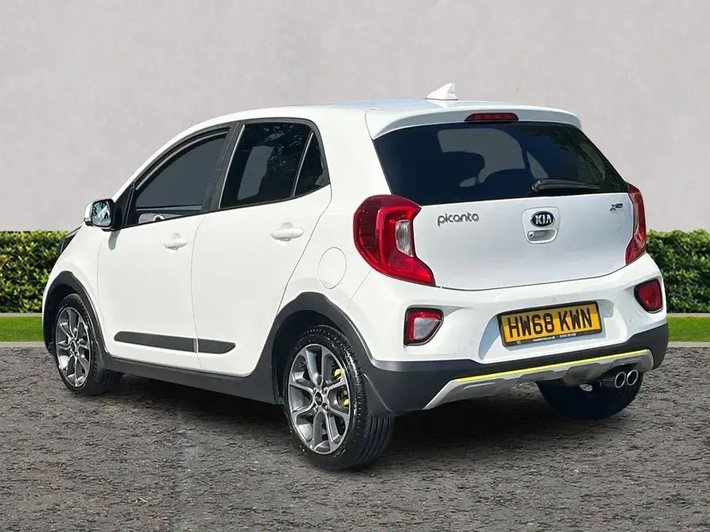 Used Kia Picanto X-Line 83 HP (61 kW) 2018 White Hatchback