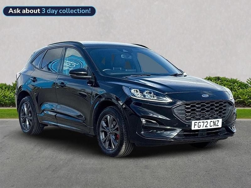 Black Used 2022 Ford Kuga ST-Line SUV | £17,999 (Good price) - Image 1/4