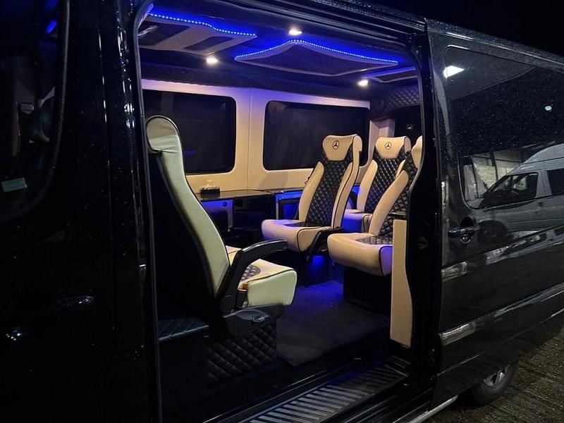 Used Mercedes Sprinter 140 HP (102 kW) 2016 Black Van