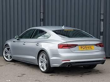 Used Audi A5 S-Line 190 HP (139 kW) 2019 Silver Coupe