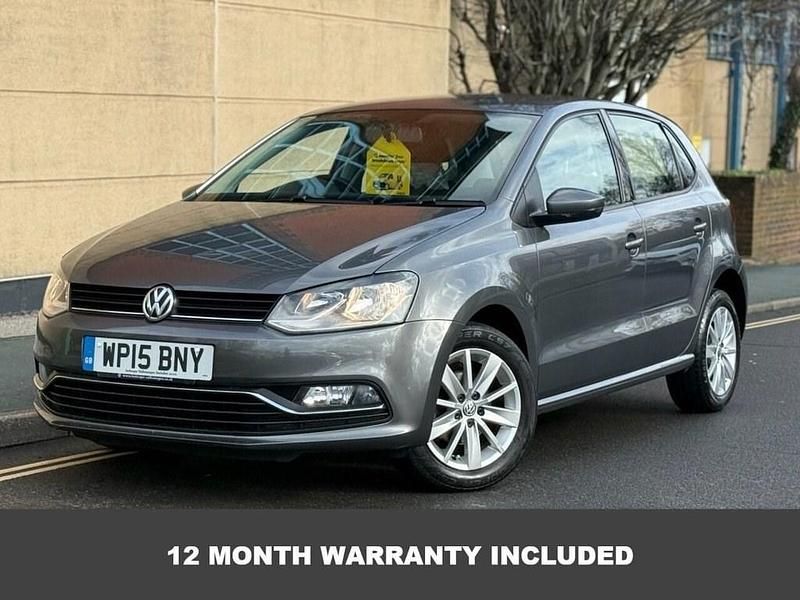 Used VW Polo SE 60 HP (44 kW) 2015 Grey Hatchback