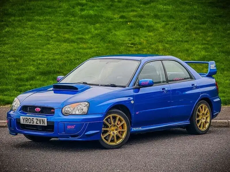 Usado Subaru Impreza 265 CV (194 kW) 2005 Azul Berlina