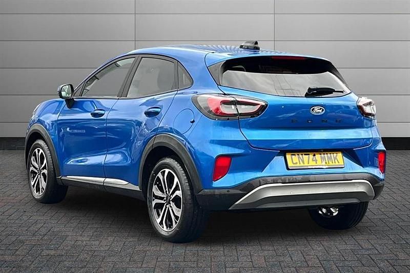 Used Ford Puma Titanium 125 HP (91 kW) 2024 Agate black Hatchback