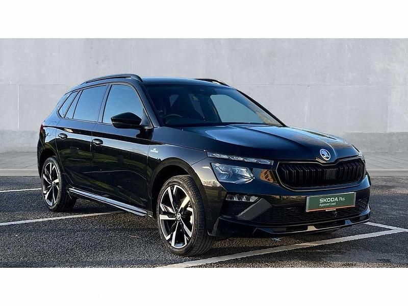 Black magic pearl effect Used 2024 Skoda Kamiq Monte Carlo SUV | £19,190 (Fair price) - Image 1/4