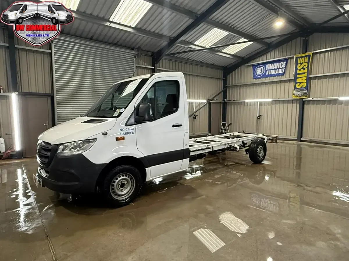 Used Mercedes Sprinter 140 HP (102 kW) 2019 White Van