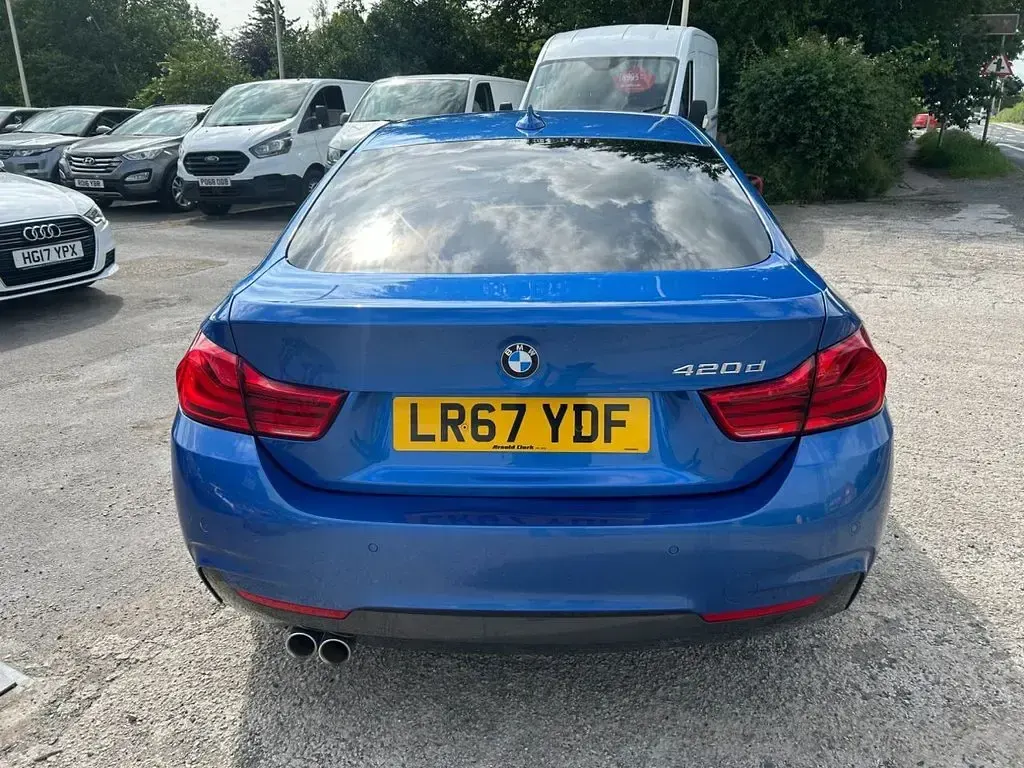 Used BMW 420 Gran Coupé M Sport 190 HP (139 kW) 2017 Blue Coupe