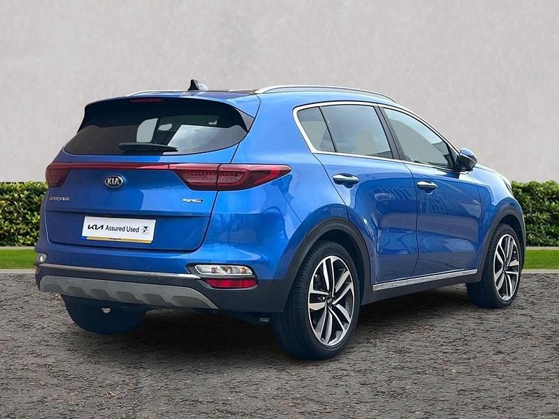 Used Kia Sportage 2019 Blue SUV