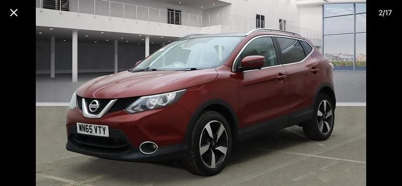 Used Nissan Qashqai Tekna 110 HP (80 kW) 2015 Red SUV