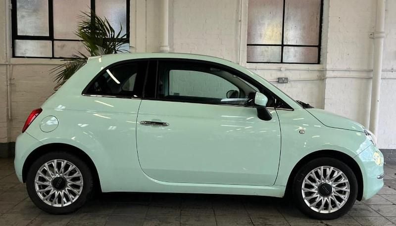 Used Fiat 500 Lounge 69 HP (50 kW) 2016 Green Hatchback