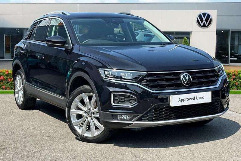 Black Used 2021 VW T-Roc SEL SUV | £20,999 (Fair price) - Image 1/4