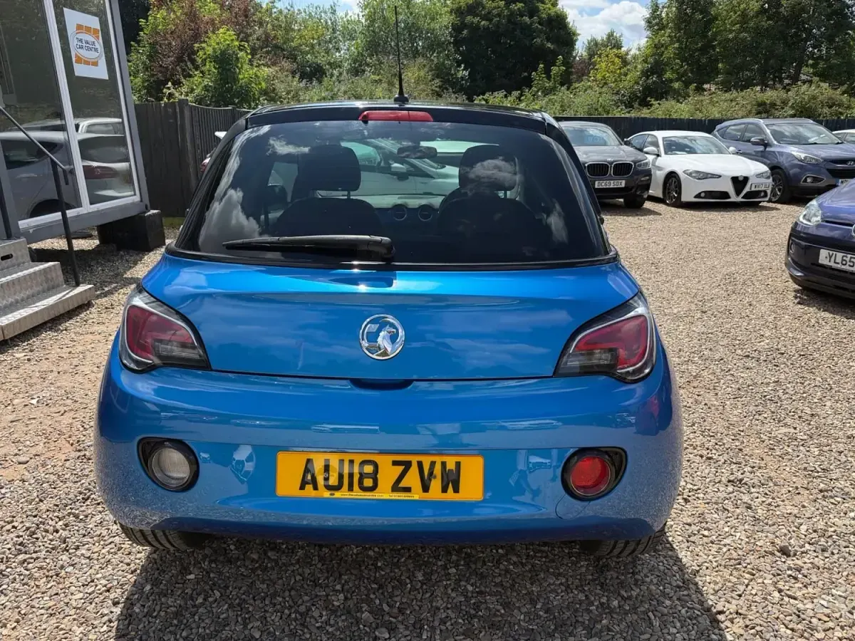 Used Vauxhall Adam 70 HP (51 kW) 2018 Blue Hatchback