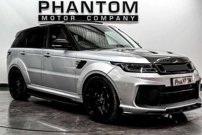 Silver Used 2018 Land Rover Range Rover Sport SVR SUV | £45,990 (A bit pricey) - Image 1/1