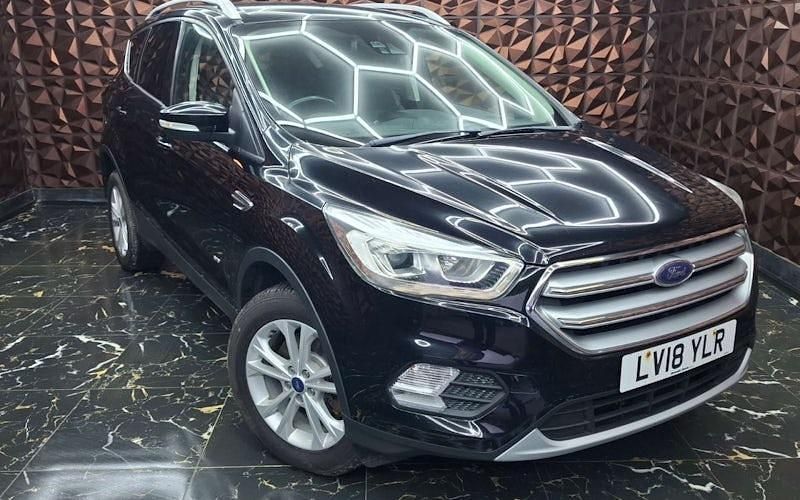 Black Used 2018 Ford Kuga Titanium SUV | £8,499 (Good price) - Image 1/4