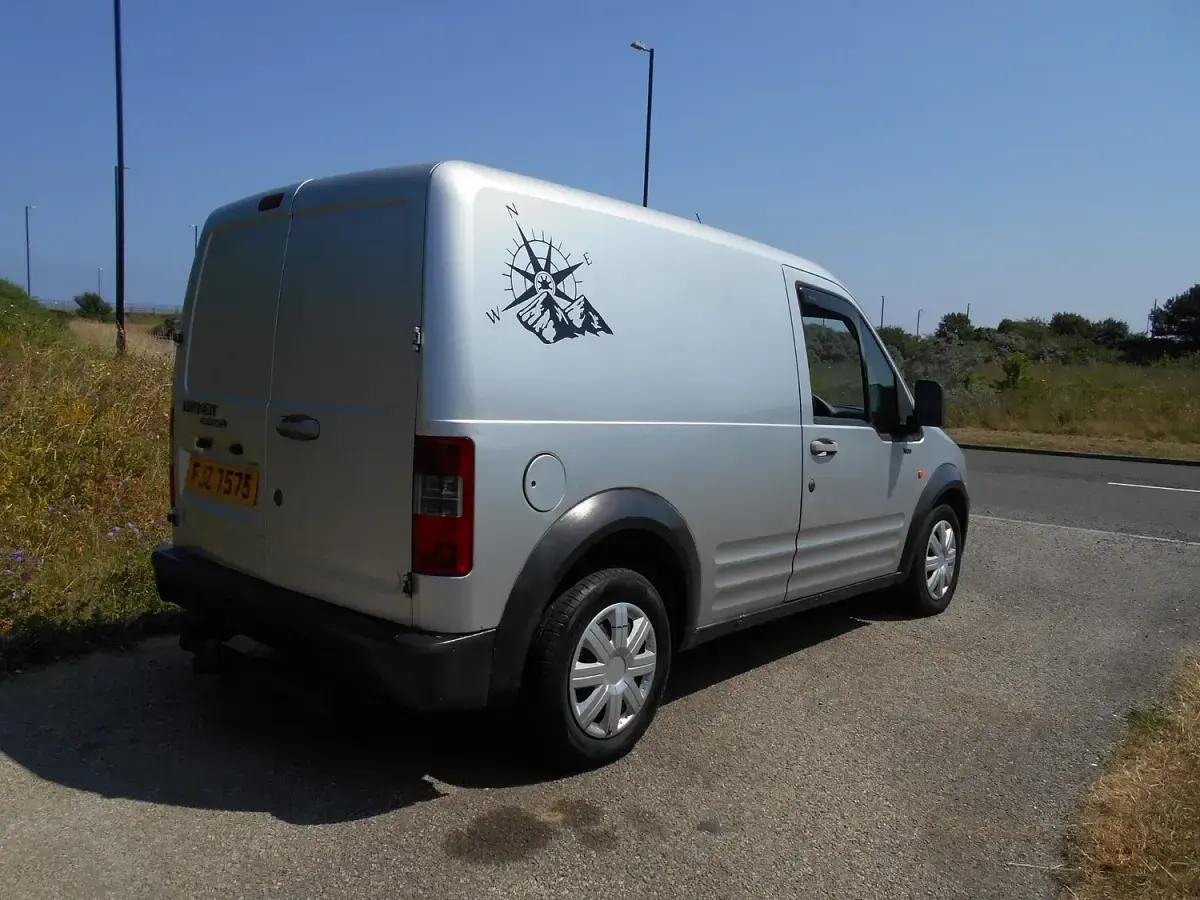 Used Ford Transit 75 HP (55 kW) 2005 Silver Van