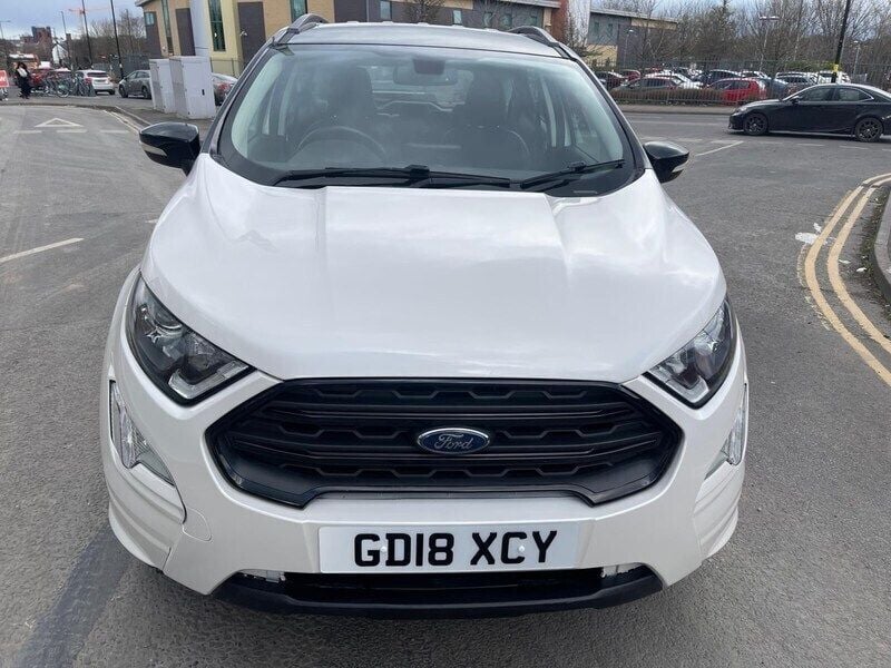 White Used 2018 Ford Ecosport ST-Line SUV | £8,791 - Image 1/4