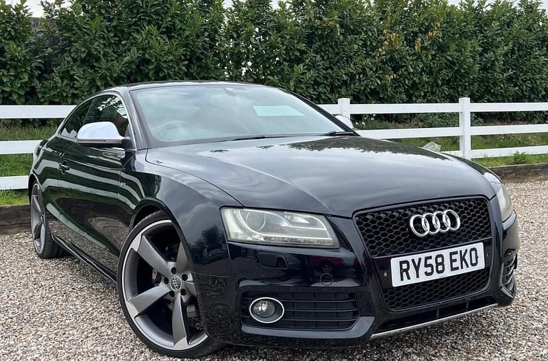 Black Used 2025 Audi A5 Basis Coupe | £9,995 - Image 1/4