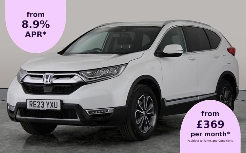 White Used 2023 Honda CR-V Hybrid SUV | £24,833 (Fair price) - Image 1/2