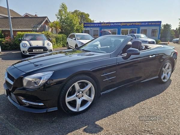 Black Used 2014 Mercedes SL350 Cabriolet | £17,995 (Fair price) - Image 1/4