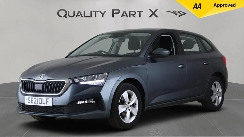 Used Skoda Scala SE 95 HP (69 kW) 2021 Grey Hatchback