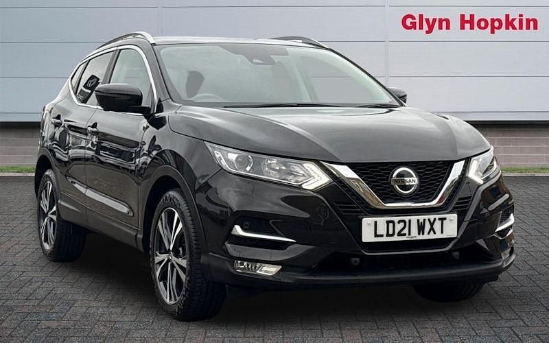 Used Nissan Qashqai N-Connecta 158 HP (116 kW) 2021 Black SUV