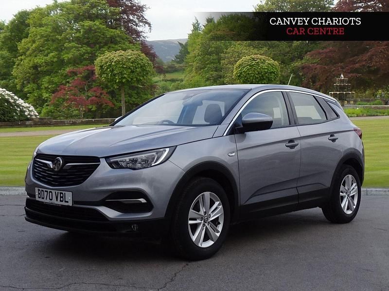 Used Vauxhall Grandland X S 130 HP (95 kW) 2021 Grey SUV