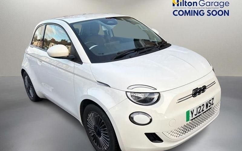 White Used 2022 Fiat 500e Icon Hatchback | £11,450 (Good price) - Image 1/1