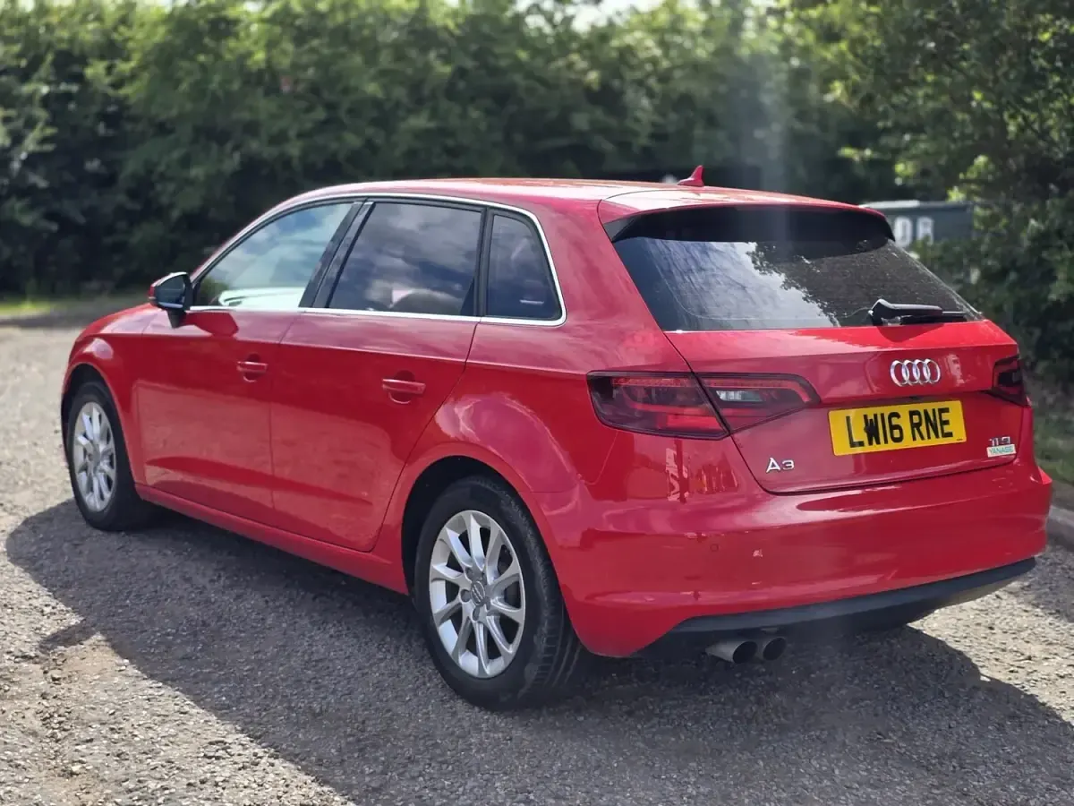 Used Audi A3 2016 Red Hatchback