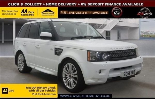White Used 2011 Land Rover Range Rover Sport HSE SUV | £6,995 (Fair price) - Image 1/1