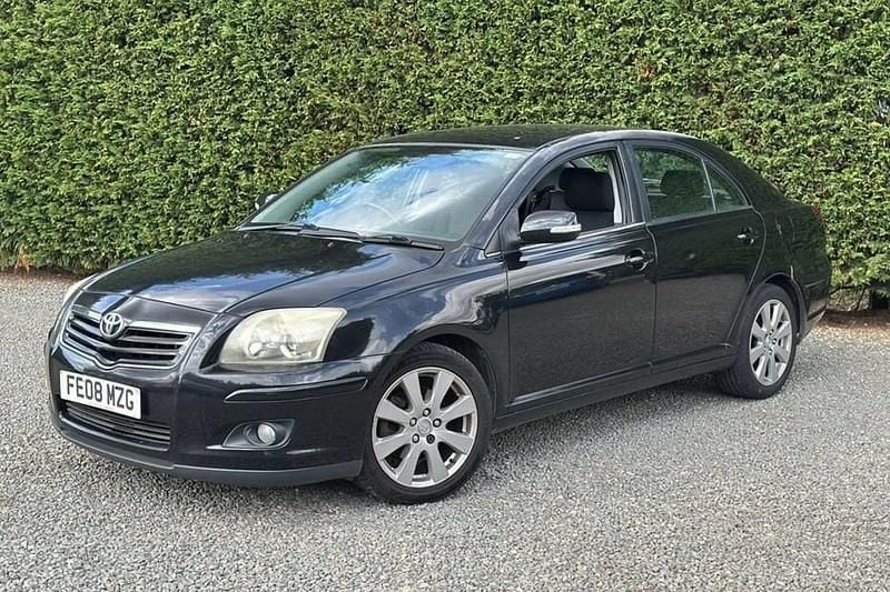 Black Used 2008 Toyota Avensis Hatchback | £2,500 (Fair price) - Image 1/1