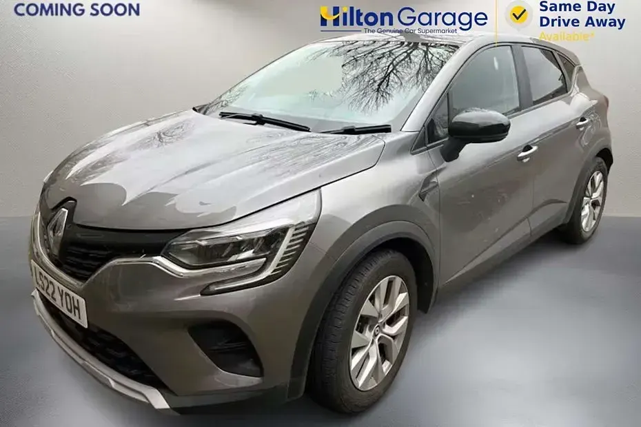 Usado Renault Captur Iconic 143 HP (105 kW) 2022 Cinzento SUV