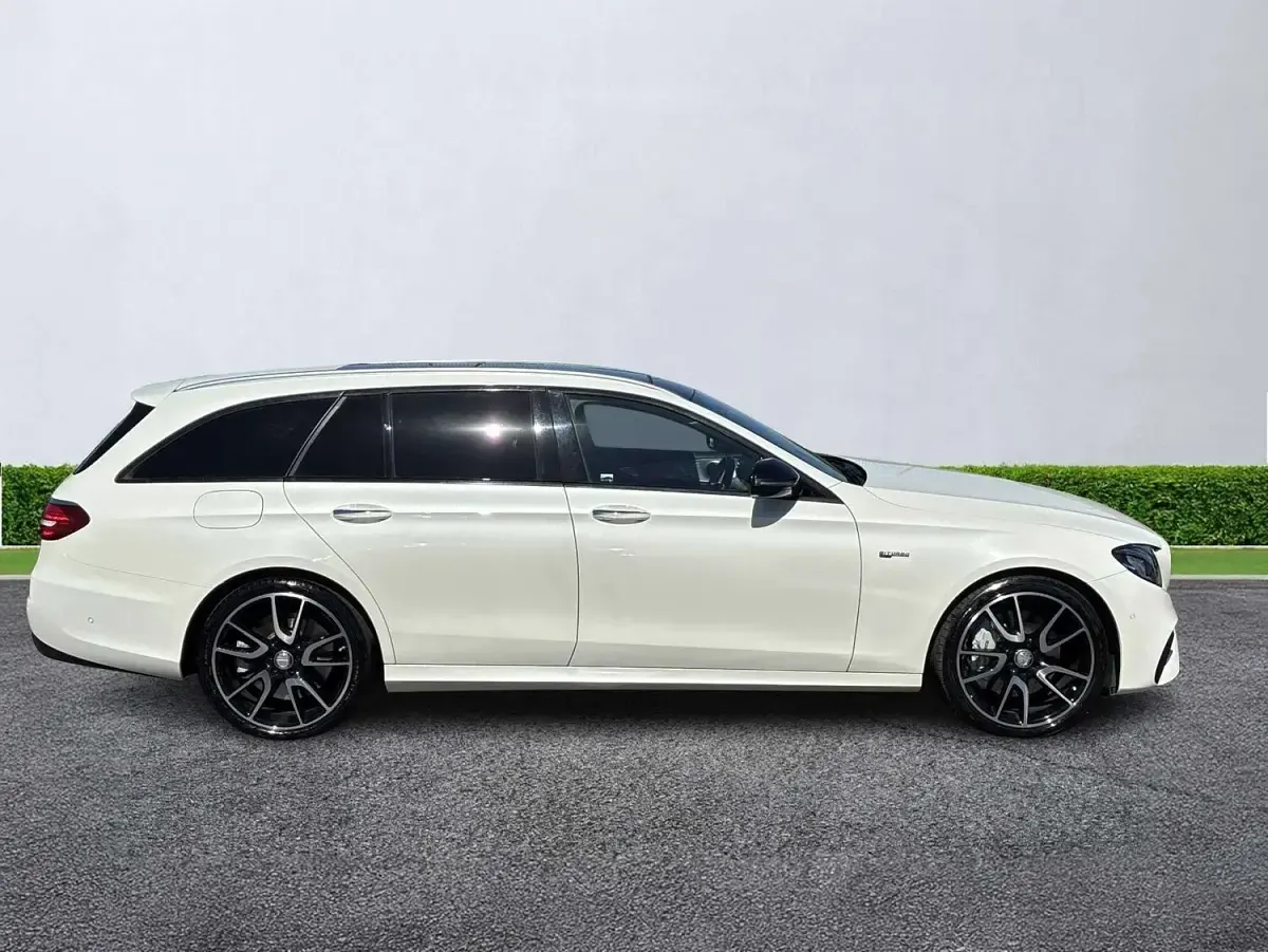 Used Mercedes E43 AMG Premium 2017 White Sedan