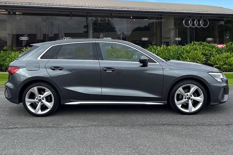 Used Audi A3 Sportback S-Line 150 HP (110 kW) 2023 Grey Hatchback