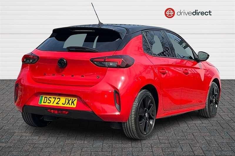 Used Vauxhall Corsa-e Edition 100 kW (136 HP) 2022 Red Hatchback