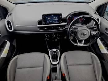 Used Kia Picanto X-Line 2019 Blue Hatchback