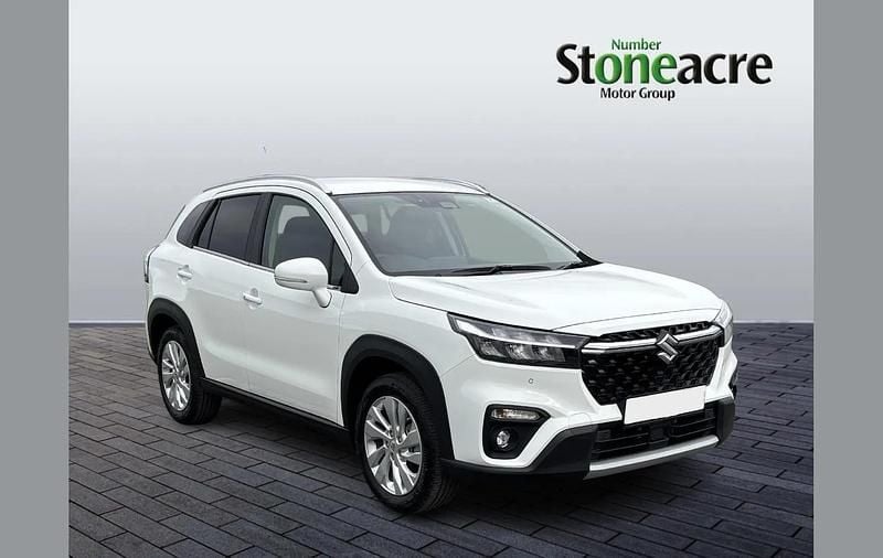 White New 2025 Suzuki SX4 S-Cross SUV | £18,995 (Super price) - Image 1/4