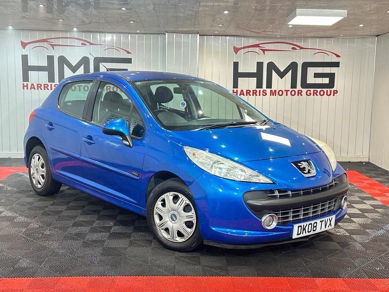 Used Peugeot 207 2008 Blue Hatchback
