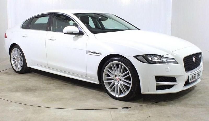 White Used 2016 Jaguar XF R-Sport Sedan | £12,000 (Fair price) - Image 1/3