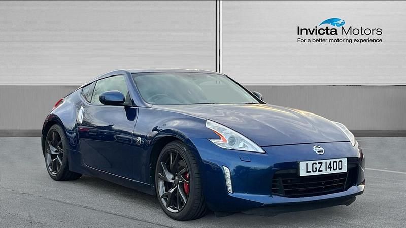 Daytona blue Used 2016 Nissan 370Z GT Coupe | £17,750 (Super price) - Image 1/4