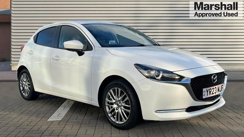White Used 2023 Mazda 2 Inclusive Hatchback | £13,222 (Fair price) - Image 1/4