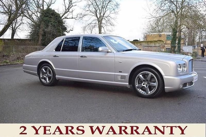 Used Bentley Arnage Mulliner 500 HP (367 kW) 2007 Silver Sedan