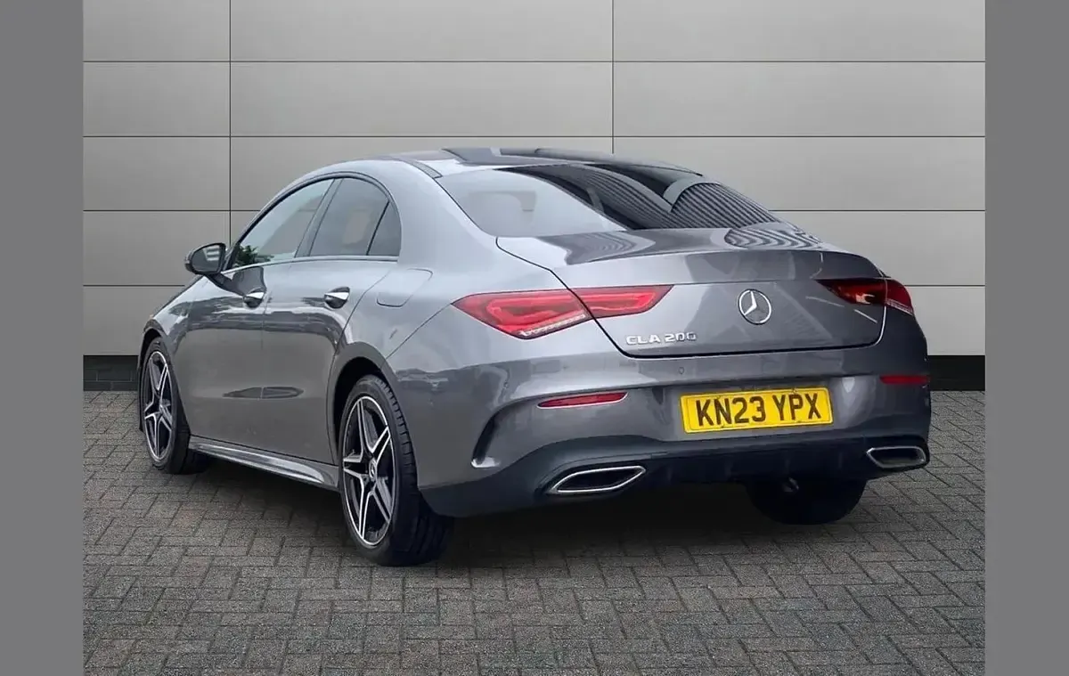 Used Mercedes CLA200 AMG Line Premium 161 HP (118 kW) 2023 Grey Coupe