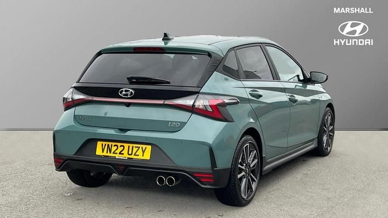 Used Hyundai i20 N Line 120 HP (88 kW) 2022 Green Hatchback