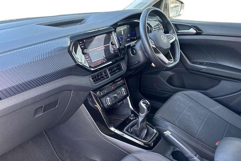 Used VW T-Cross Black Edition 110 HP (80 kW) 2023 Blue SUV
