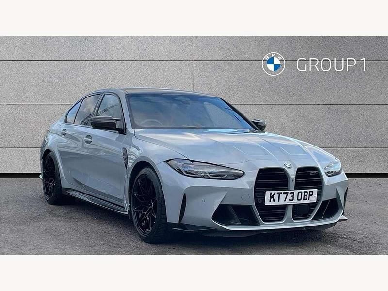 Grey Used 2023 BMW M3 Competition Edition Sedan | £68,350 (Fair price) - Image 1/4
