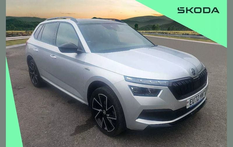 Silver Used 2022 Skoda Kamiq Monte Carlo SUV | £16,500 (Good price) - Image 1/4