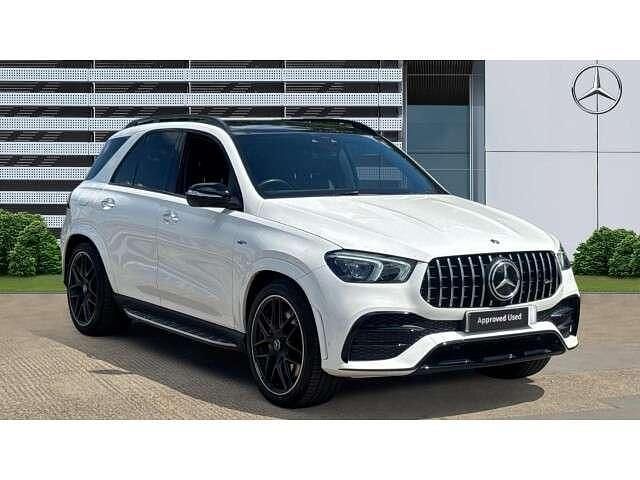 White Used 2023 Mercedes GLE53 AMG SUV | £62,240 (Fair price) - Image 1/4