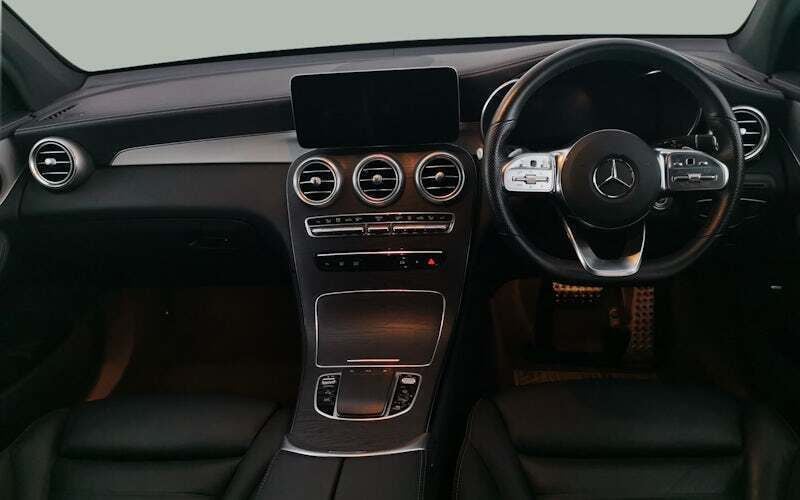 Blue Used 2021 Mercedes GLC300e AMG Line Premium SUV | £32,286 (Good price) - Image 1/3