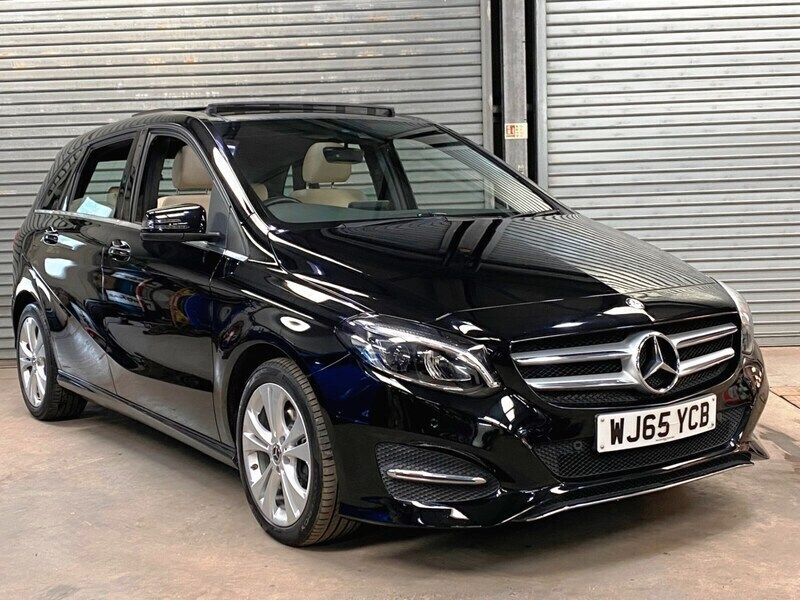 Black Used 2015 Mercedes B200 Premium Plus MPV | £12,950 (Expensive) - Image 1/4