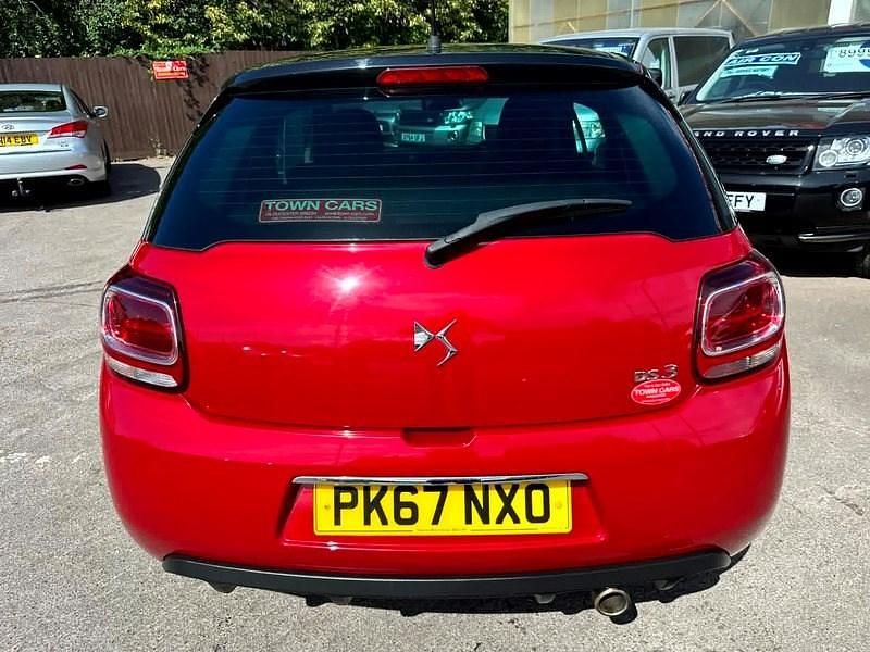 Used DS Automobiles DS3 Connected Chic 2017 Red Hatchback